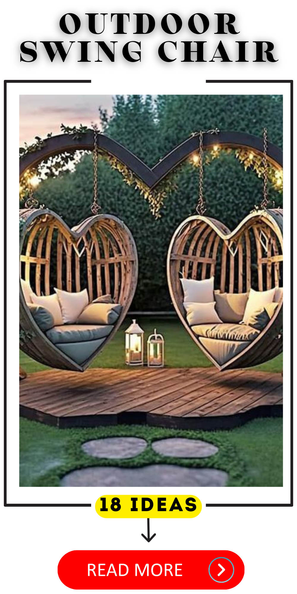 Stylish Outdoor Swing Chairs for Elegant Patio & Garden Makeovers