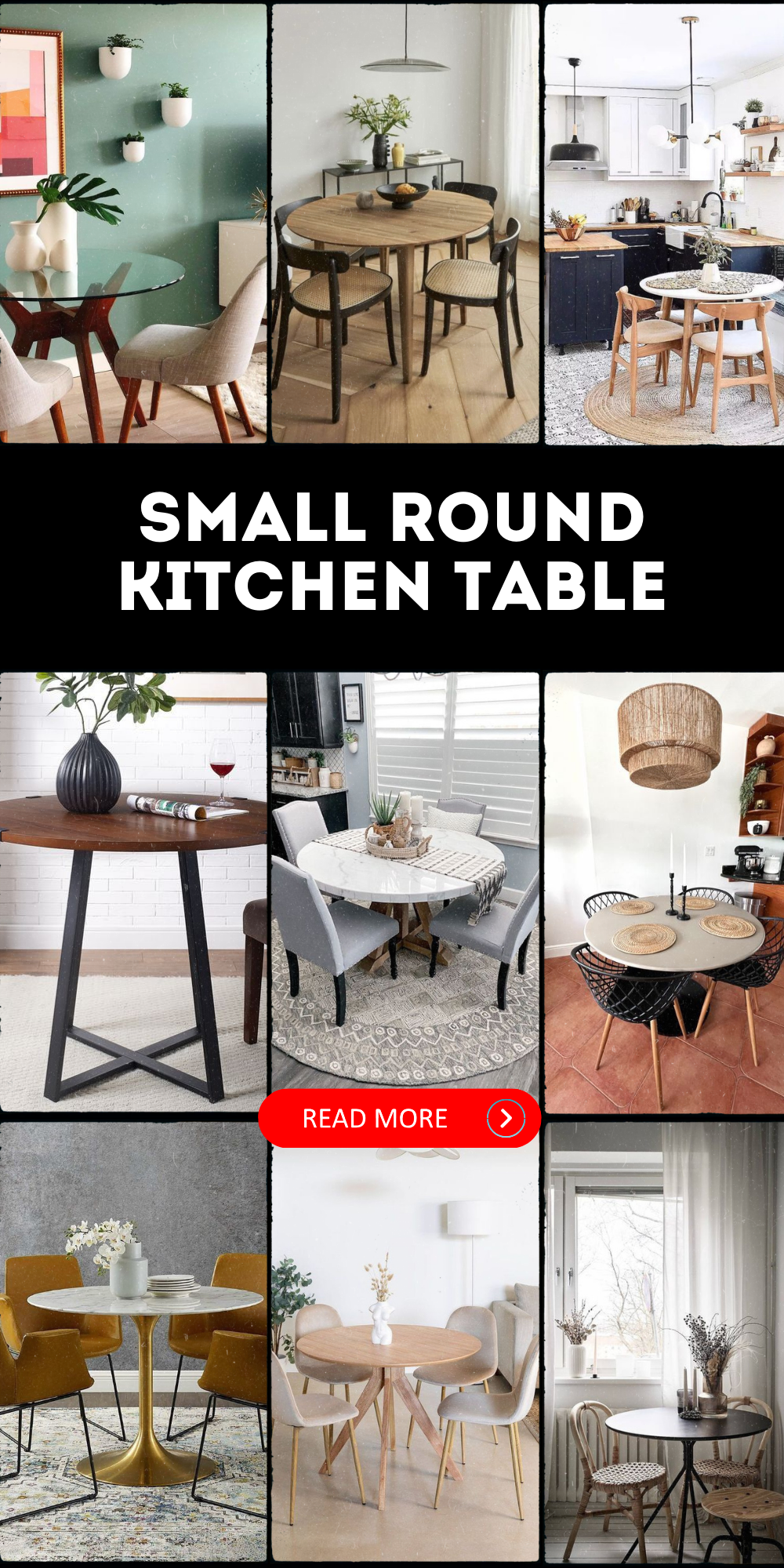 Chic Small Round Kitchen Tables: Elevate Your Space with Style