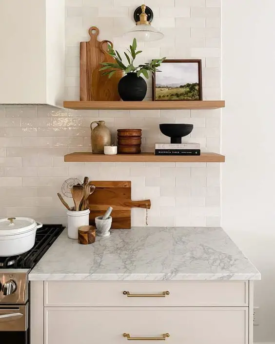 Transform Your Space with Chic Kitchen Shelves – Styling & Decor Tips