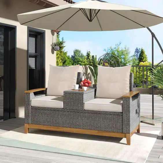 Discover Elegant Pool Loveseats: Stylish Outdoor Comfort for Modern Living