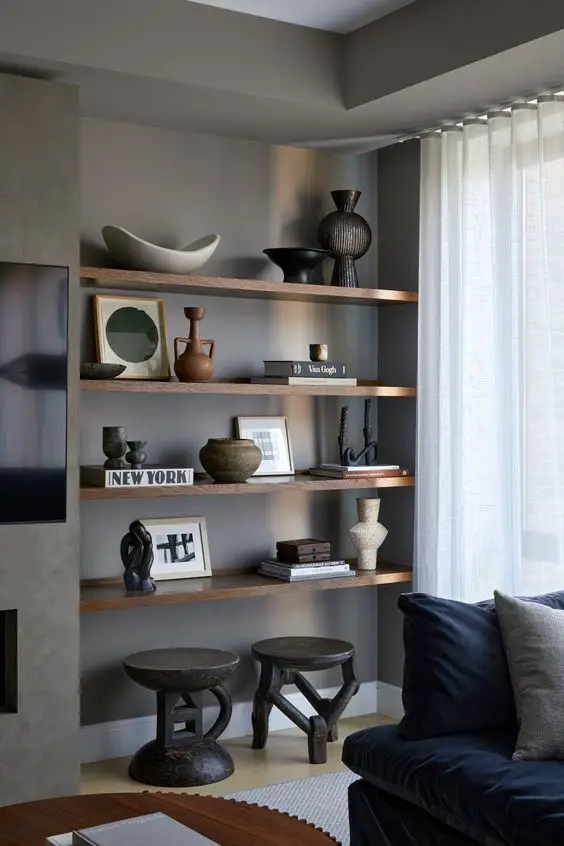 Elegant Living Room Shelving Ideas to Transform Your Home – plixro.com