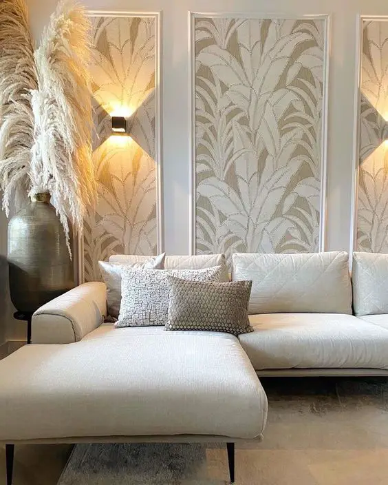 Transform Your Space with Chic Living Room Wallpaper Designs & Ideas