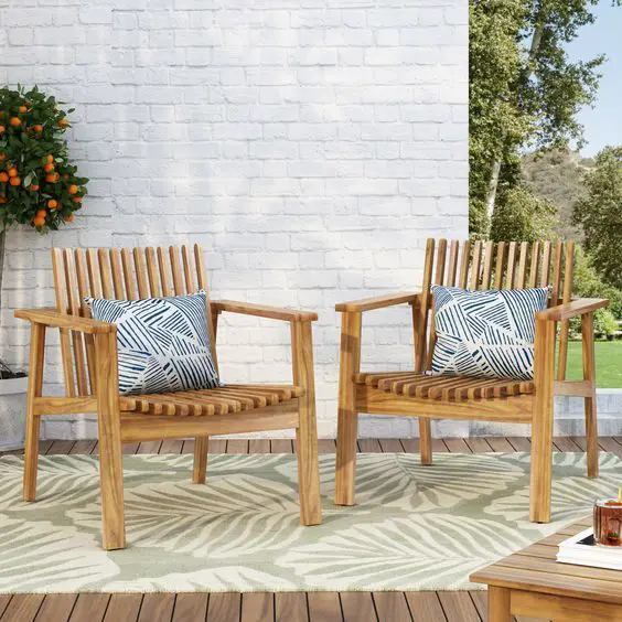Elevate Your Outdoors: Stylish Wooden Chairs for Every Garden and Patio