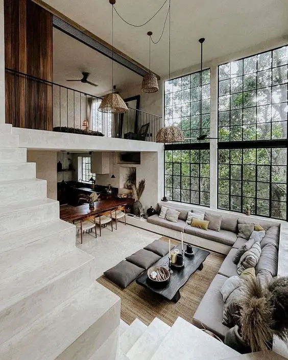 Elevate Your Home with Luxurious Double Height Living Rooms | Design Inspiration