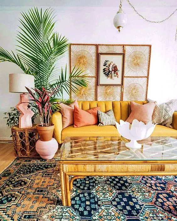 Chic Boho Loveseats: Transform Spaces with Rattan Elegance & Cozy Charm