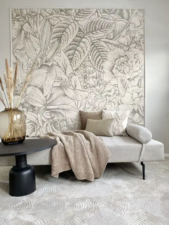 Transform Your Space with Chic Living Room Wallpaper Designs & Ideas