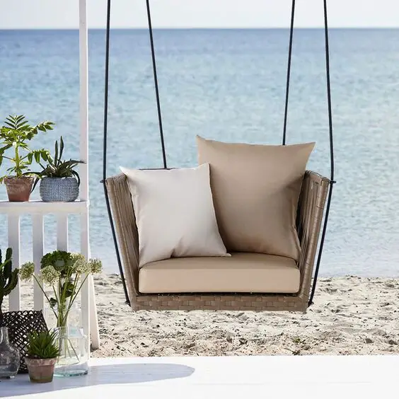 Elevate Outdoor Living with Stylish Hanging Chairs – Transform Your Patio Today