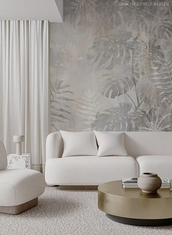 Transform Your Space with Chic Living Room Wallpaper Designs & Ideas