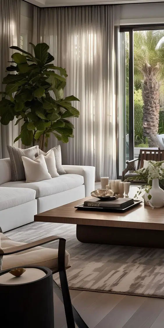 2024's Top Living Room Curtains: Colors, Farmhouse, Modern Ideas