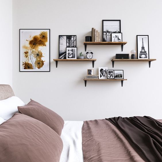 Innovative Bedroom Shelves Ideas for Trendsetting Decor