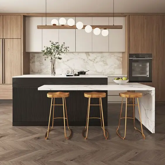 Kitchen Bar Elegance: Top Designs & Stools for Trendy Home Spaces