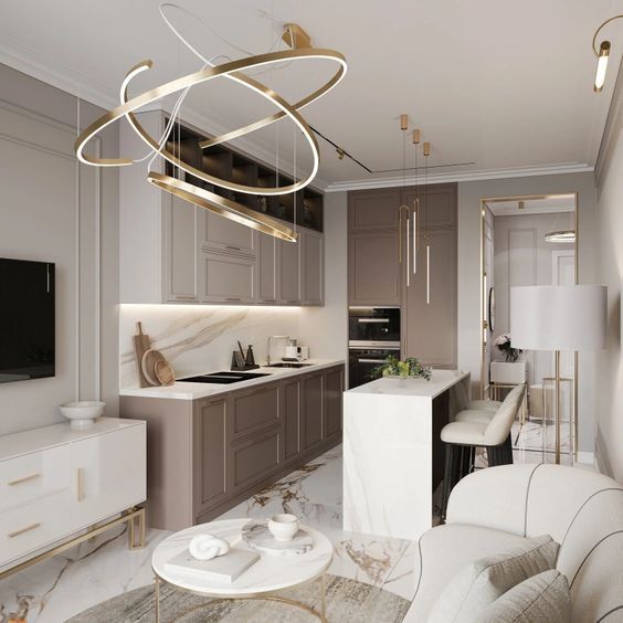 Embrace Cozy Chic with a Loveseat in Your Kitchen - Trendy Design Ideas