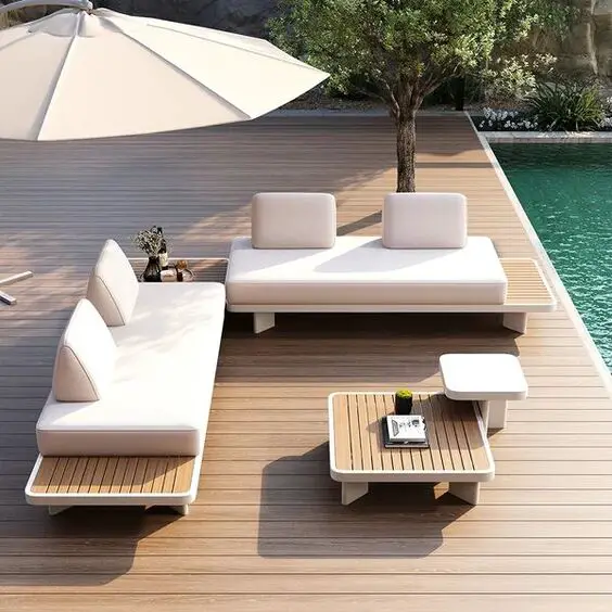 Discover Elegant Pool Loveseats: Stylish Outdoor Comfort for Modern Living