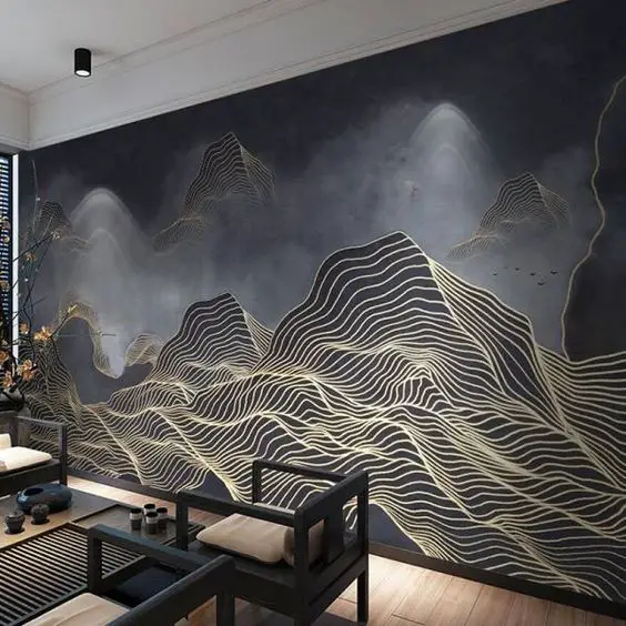 Transform Your Space with Chic Living Room Wallpaper Designs & Ideas