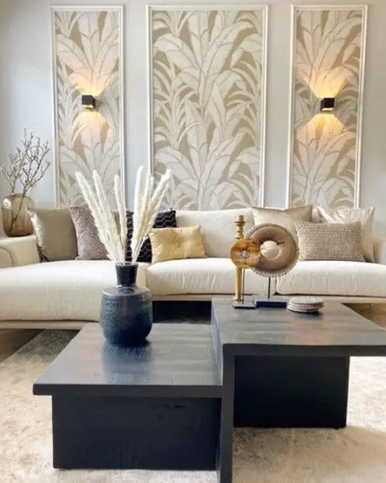 Transform Your Space with Chic Living Room Wallpaper Designs & Ideas