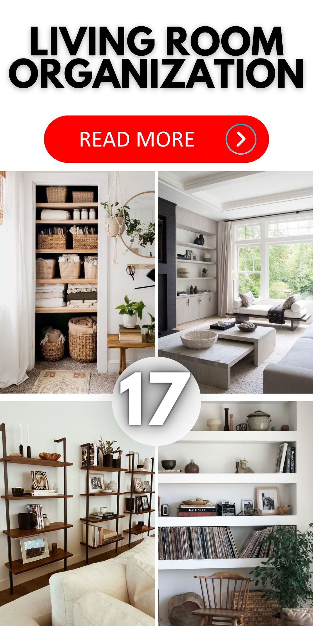 Stylish Living Room Organization Ideas for Modern Homes - Maximize Your Space!