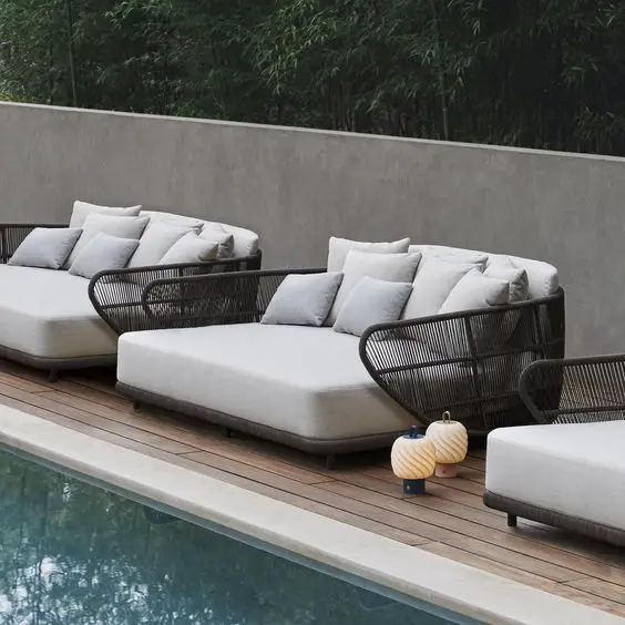 Discover Elegant Pool Loveseats: Stylish Outdoor Comfort for Modern Living