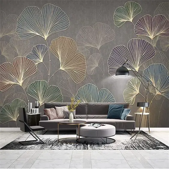 Transform Your Space with Chic Living Room Wallpaper Designs & Ideas
