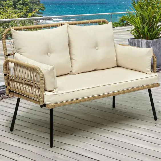 Discover Elegant & Cozy Patio Loveseat Inspirations for Stylish Outdoor Living