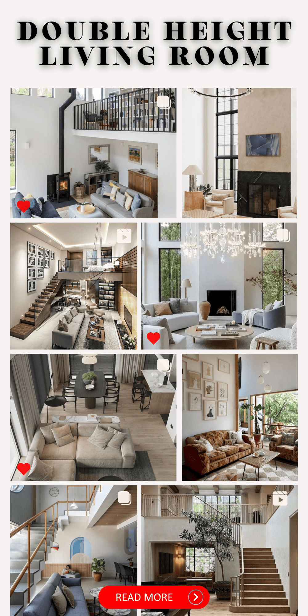 Elevate Your Home with Luxurious Double Height Living Rooms | Design Inspiration