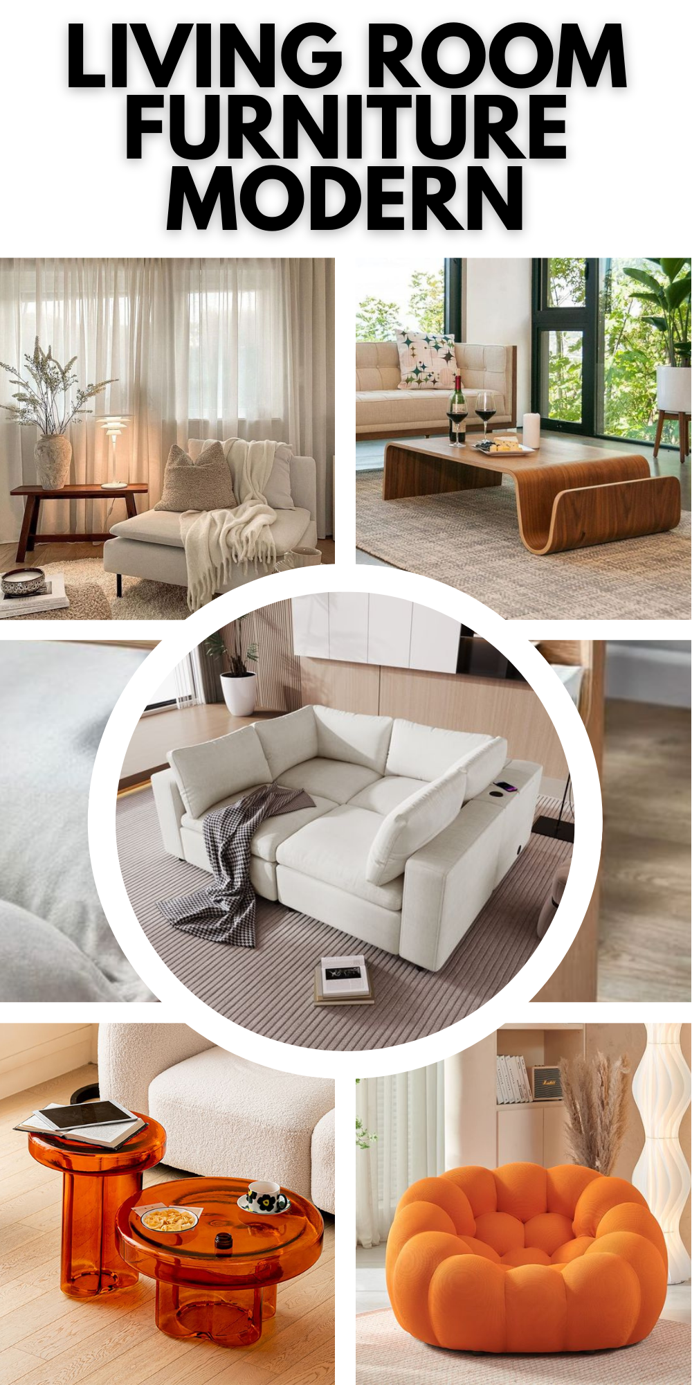 Modern Living Room Furniture: Classic Elegance & Cozy Luxury Designs