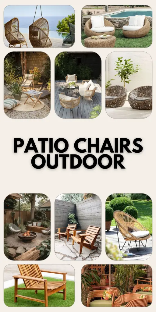 Chic Patio Chairs for Stylish Outdoor Living Elevate Your Exterior Design