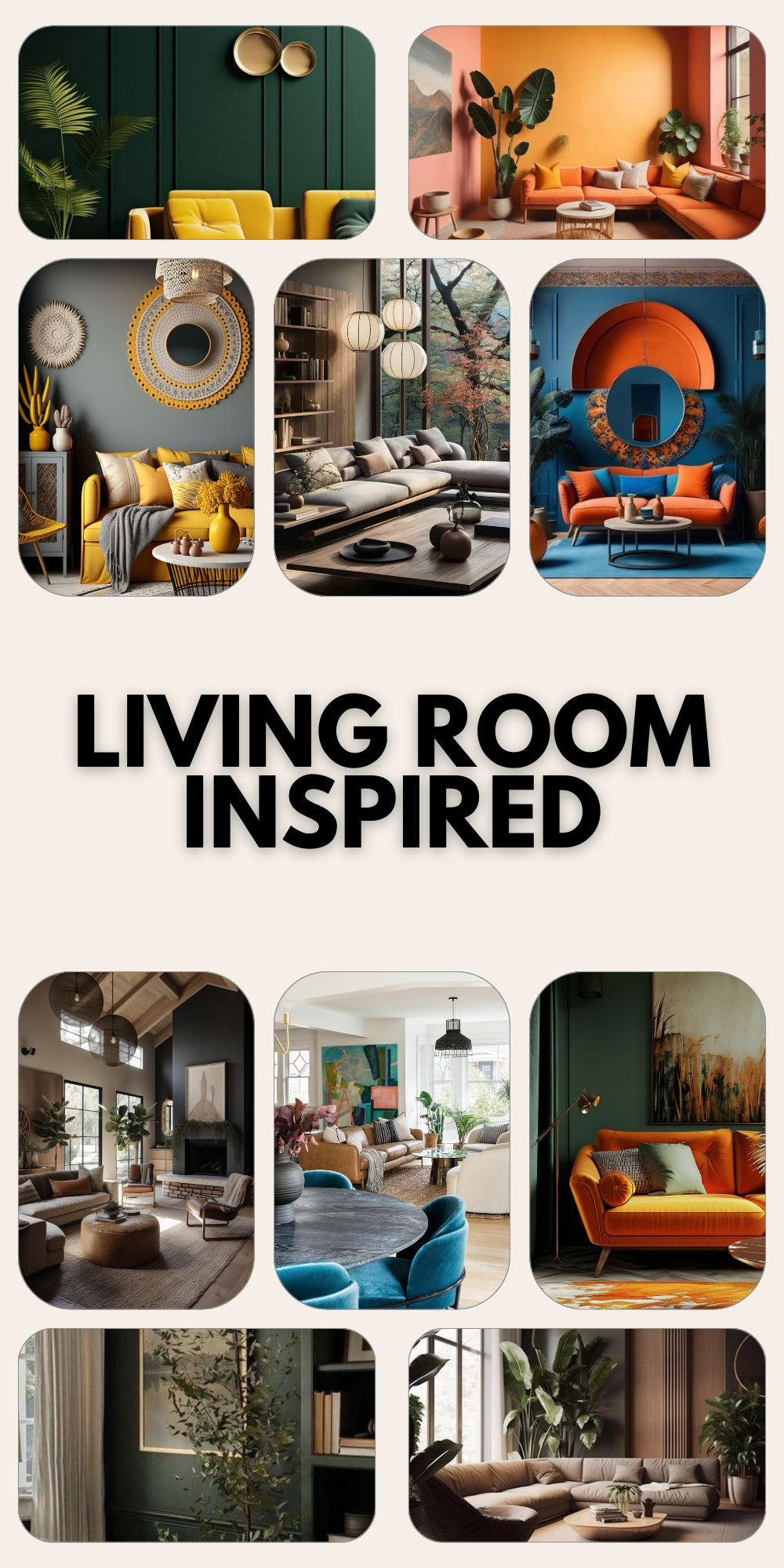 Transform Your Space: Living Room Inspirations for Cozy and Chic Interiors