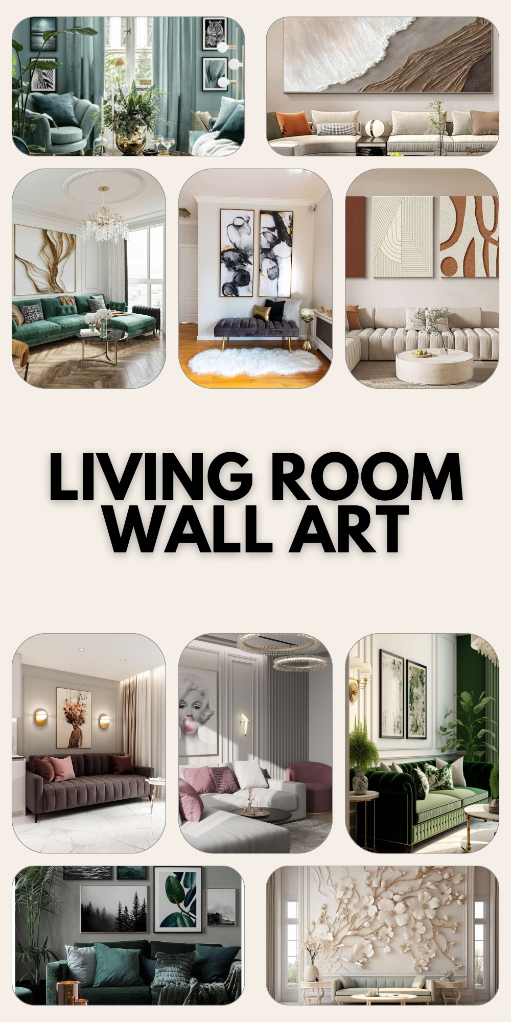 Transform Your Living Space with Unique Living Room Wall Art Ideas ...