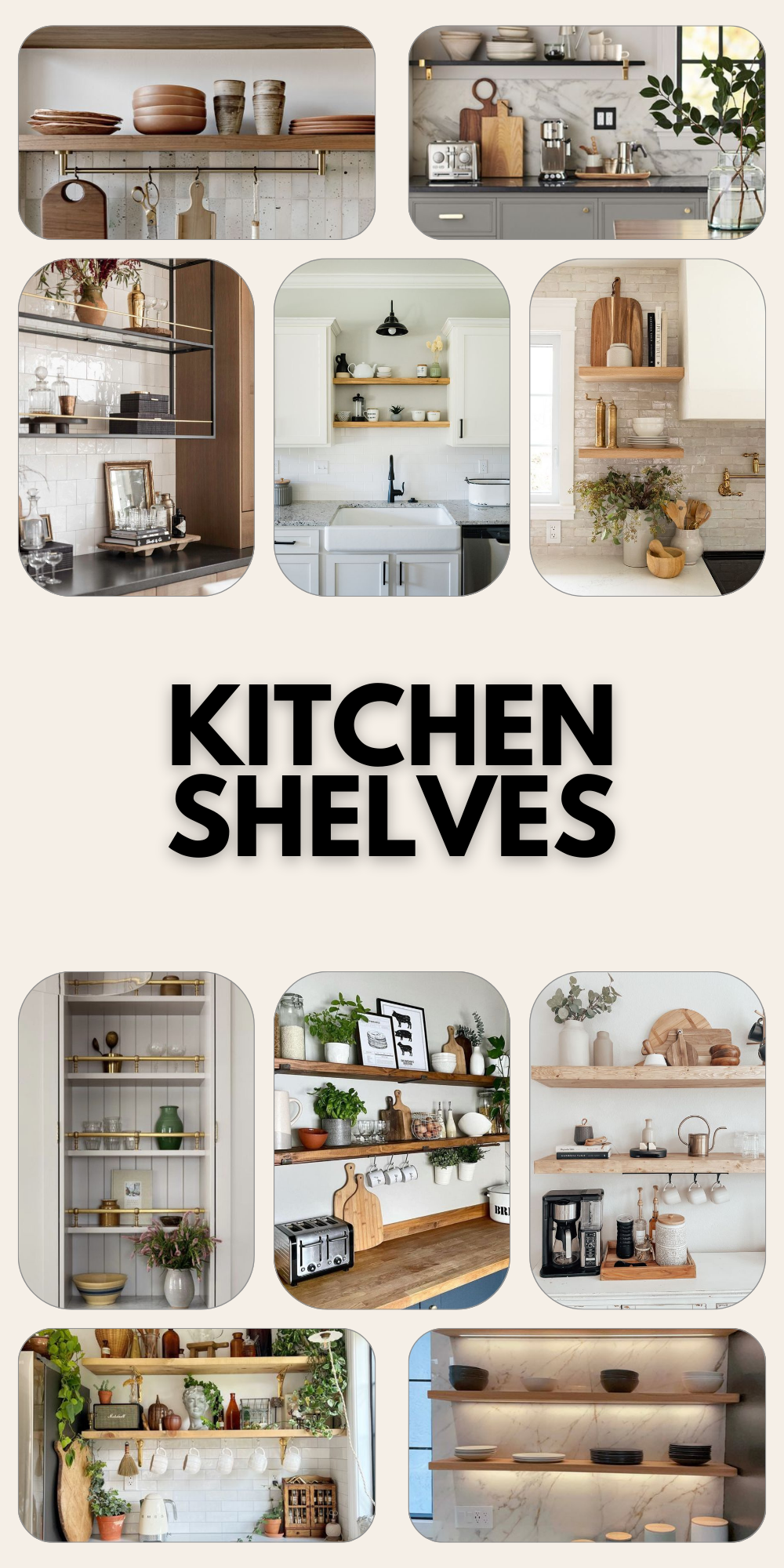 Transform Your Space with Chic Kitchen Shelves – Styling & Decor Tips ...