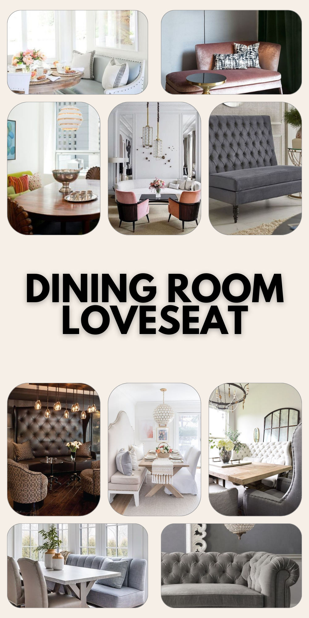 Transform Your Dining Experience with Elegant Loveseat Designs – plixro.com
