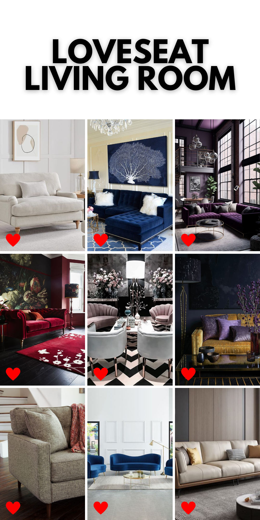 Chic Loveseat Designs Transform Your Living Room | Elegant & Cozy
