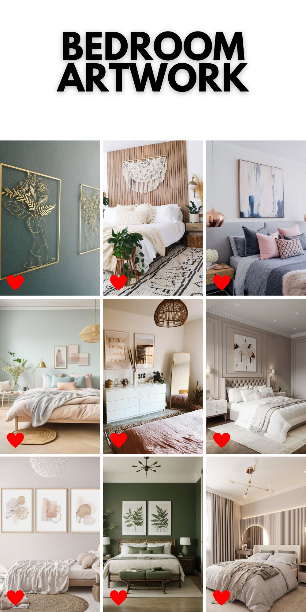 Bedroom Artwork Ideas: Elevate Your Sanctuary with Stylish Decor