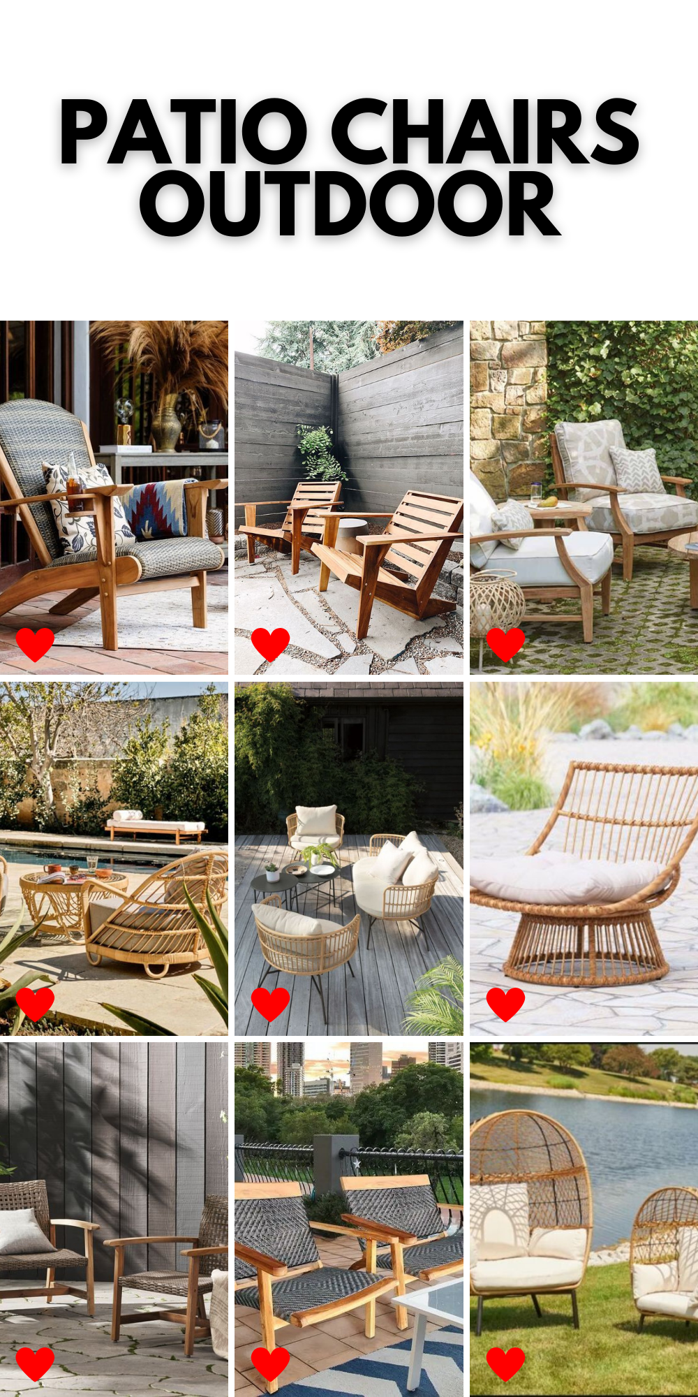 Chic Patio Chairs for Stylish Outdoor Living - Elevate Your Exterior Design