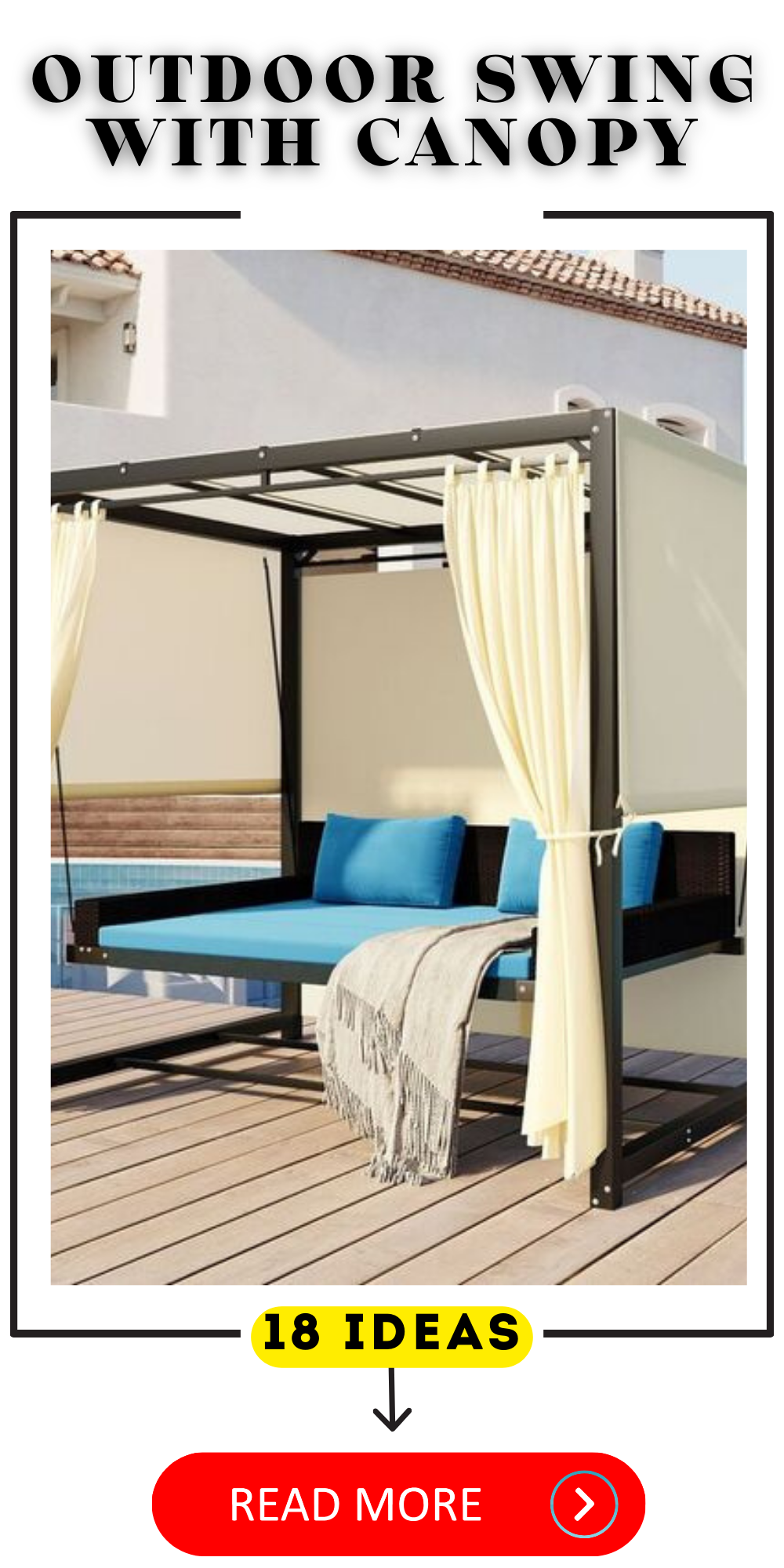 Find the Perfect Outdoor Swing with Canopy: Top Styles & Ideas for Your Garden