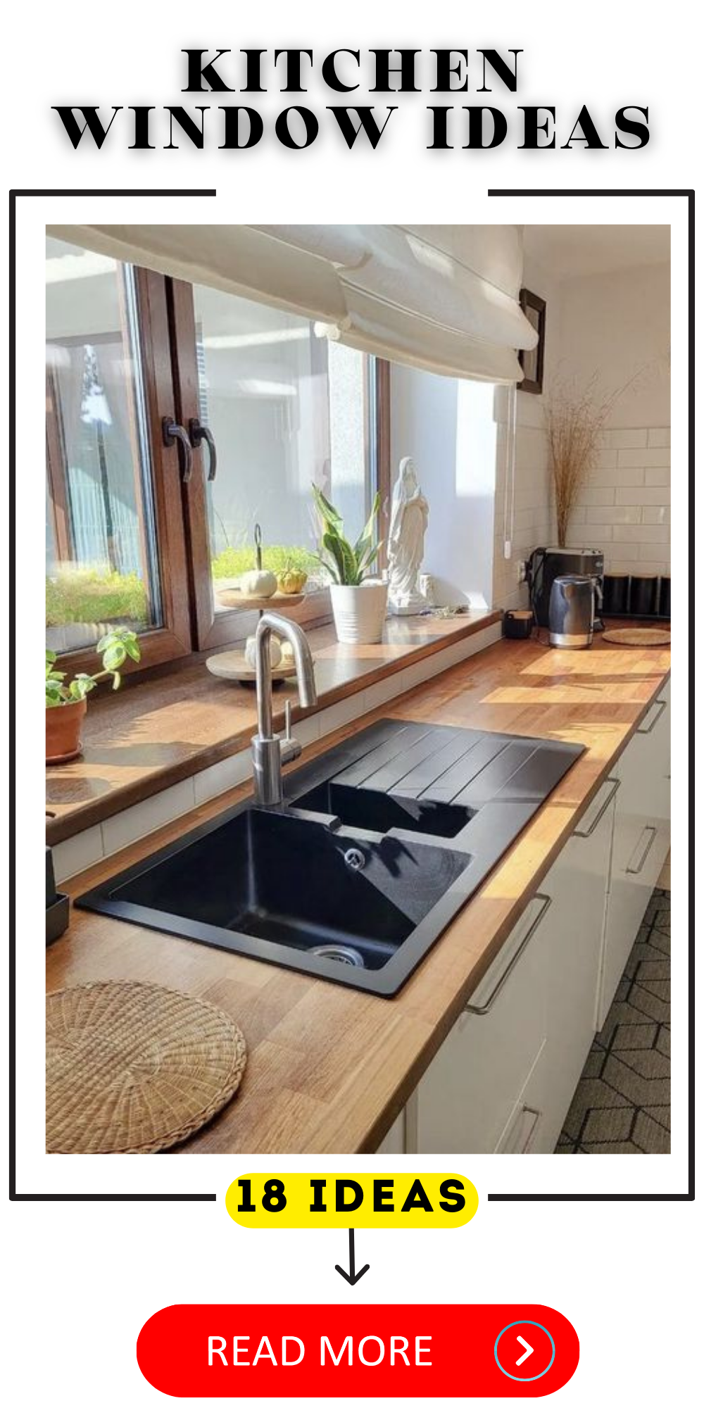 Brighten Your Kitchen: 18 Trendy Window Ideas for a Stylish Space