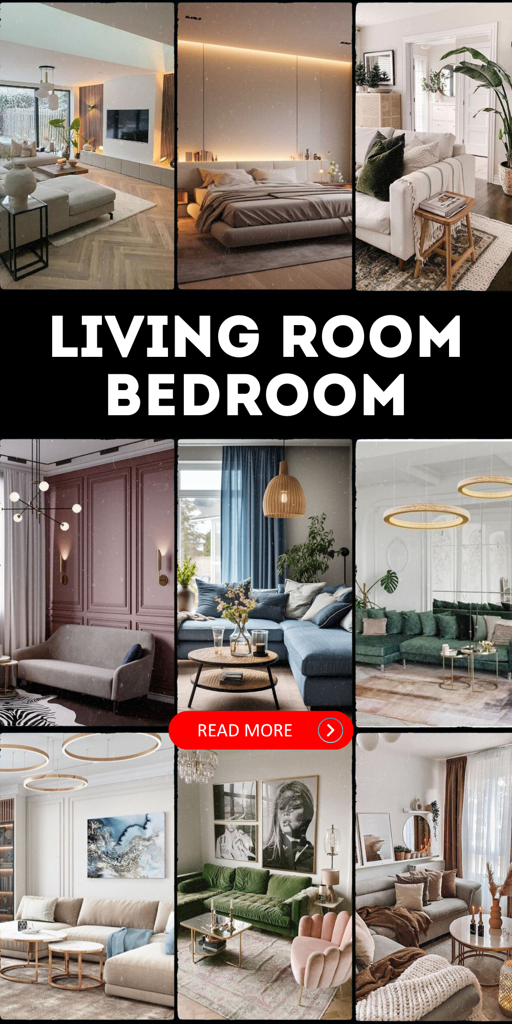 Maximize Space with Style: Living Room Bedroom Combos for Chic Small Spaces