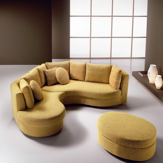 Transform Your Space with Elegant Curved Sofas - Modern & Chic Designs