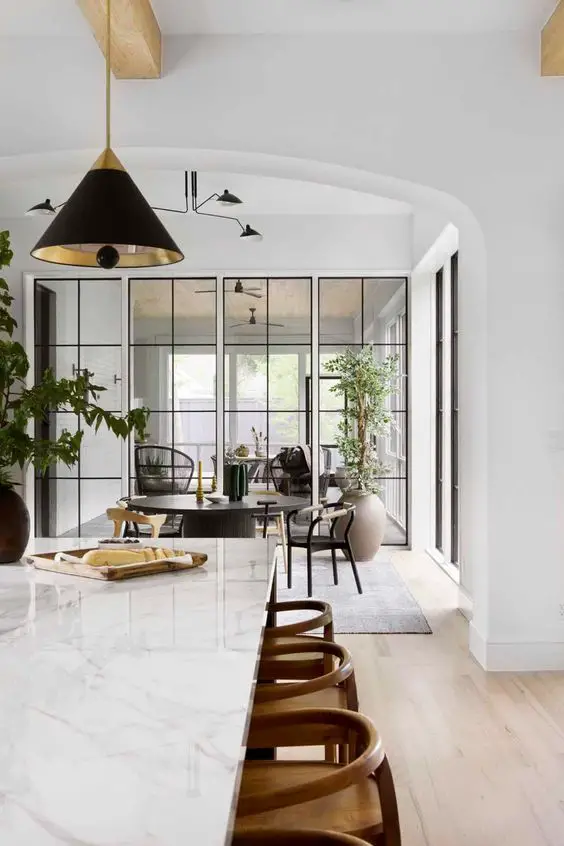 Explore Elegant Black & White Home Designs: Modern, Nordic & Luxe Interiors