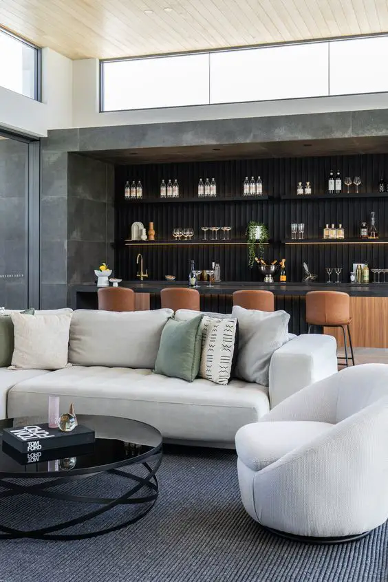 Modern to Rustic Home Lounge Room Bars: Transform Your Space | Luxe & Cozy