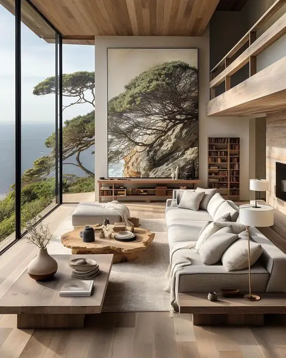 Contemporary Home Design: Modern Spaces with Nature-Inspired Décor