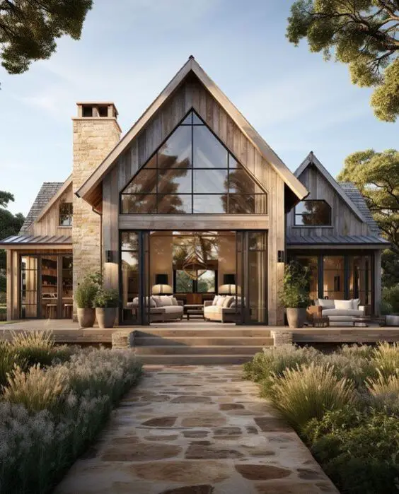 Exquisite Home Front Designs: Modern to Rustic Charm