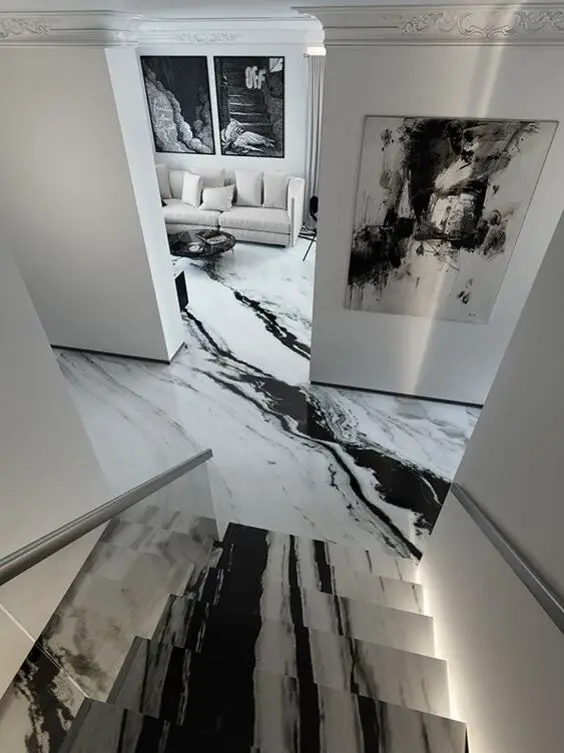 Explore Elegant Black & White Home Designs: Modern, Nordic & Luxe Interiors