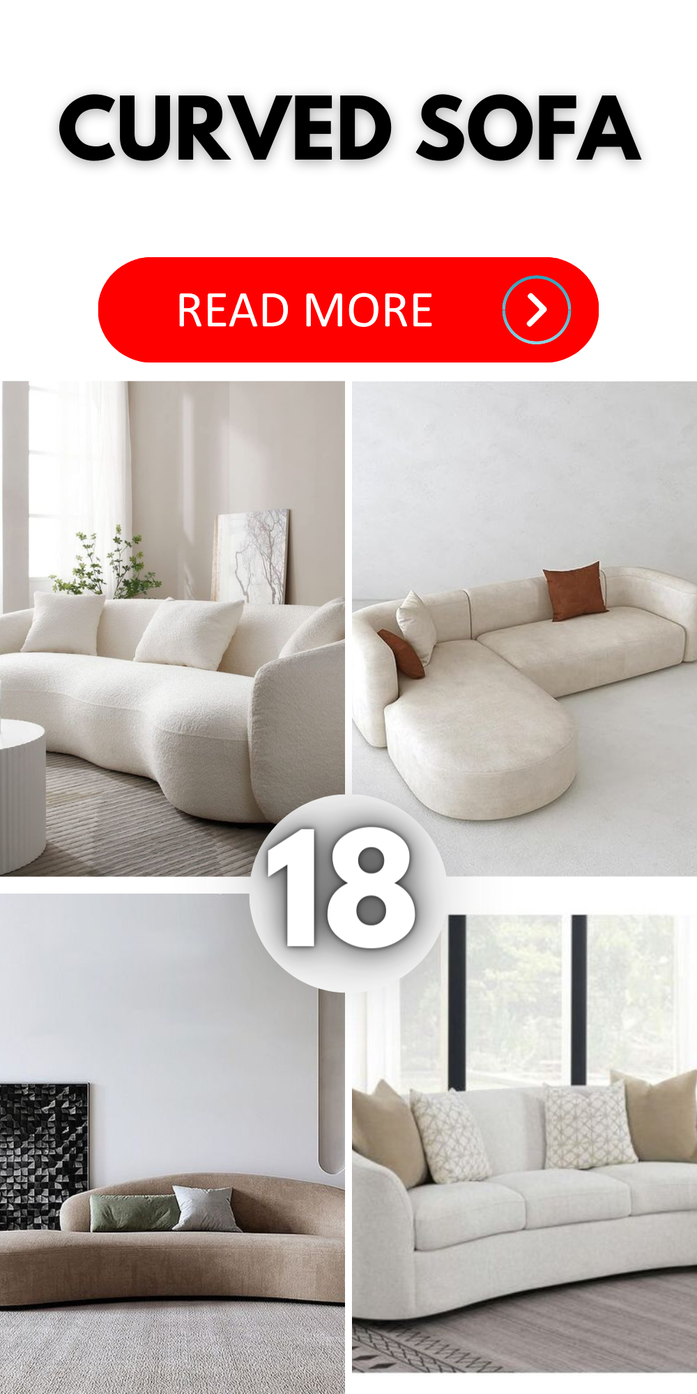 Transform Your Space with Elegant Curved Sofas - Modern & Chic Designs