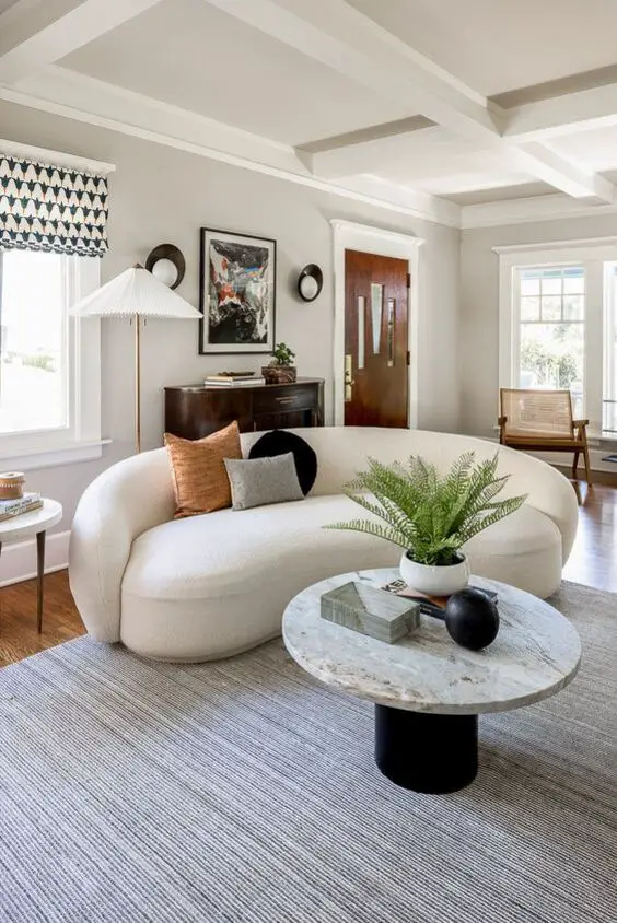 Transform Your Space with Elegant Curved Sofas - Modern & Chic Designs