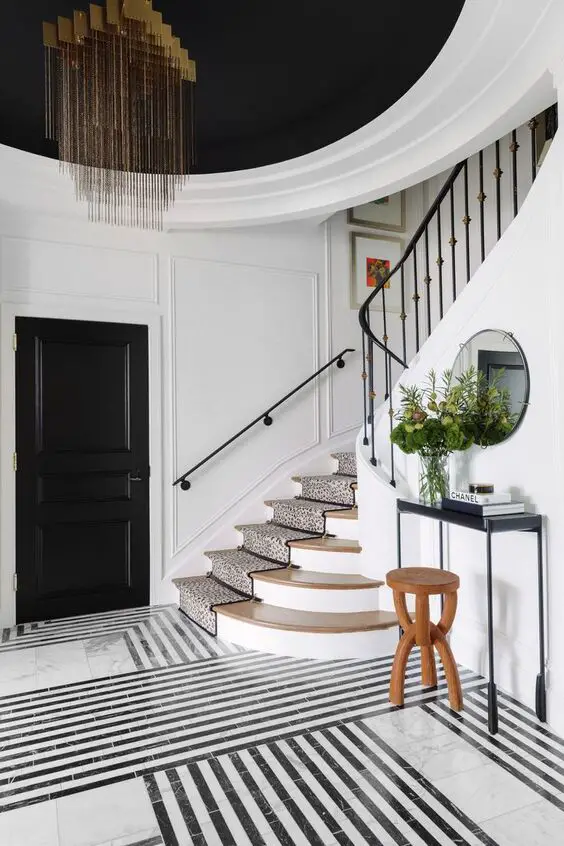 Explore Elegant Black & White Home Designs: Modern, Nordic & Luxe Interiors