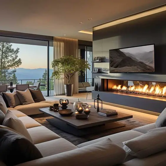 Contemporary Home Design: Modern Spaces with Nature-Inspired Décor