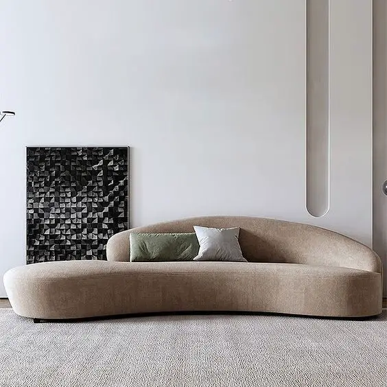 Transform Your Space with Elegant Curved Sofas - Modern & Chic Designs