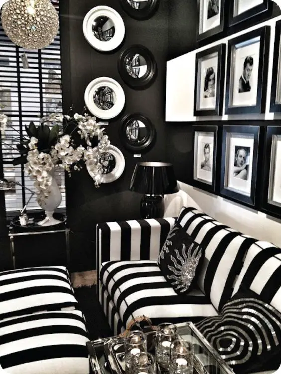 Explore Elegant Black & White Home Designs: Modern, Nordic & Luxe Interiors