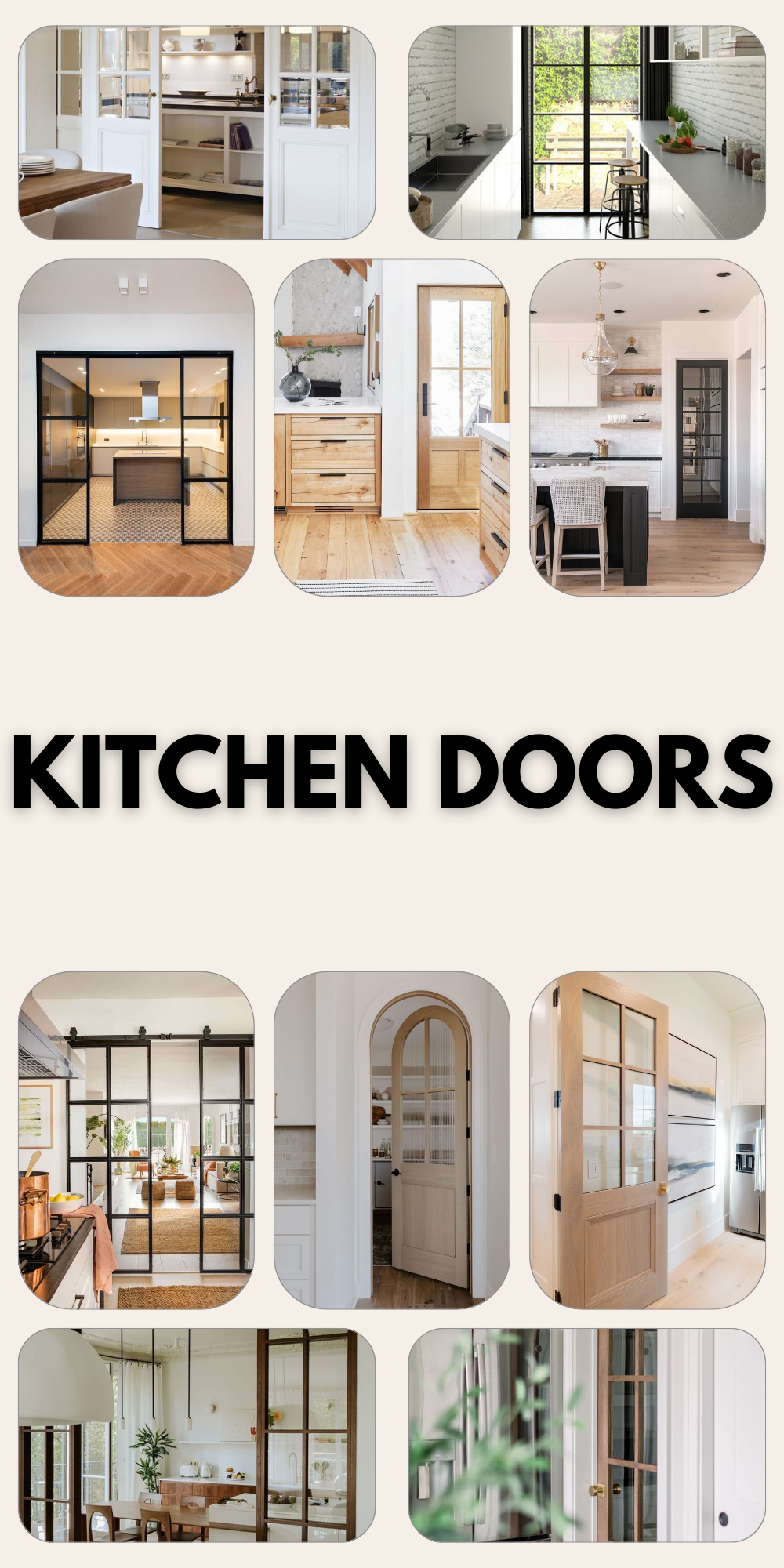 Discover the Best Kitchen Door Designs for Your Home Top Trends & Ideas