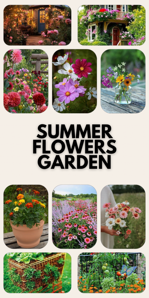Summer Flower Gardens: Lush Landscapes & Vibrant Pots